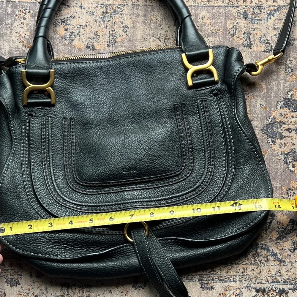 Black Chloe Marcie Bag Medium - Picture 13 of 15
